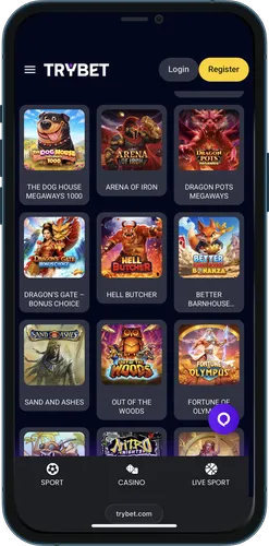 Try Bet official site